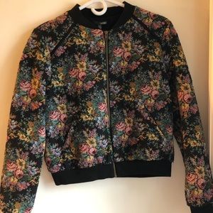 Timeless floral carpet jacket